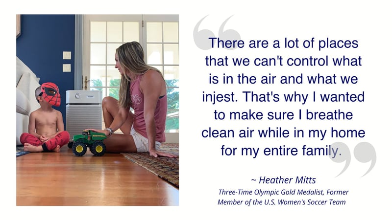 Heather Mitts There are a lot of places we cant control what is the air and what we injest. Thats why I wanted to make sure I breath clean air while in my home for my entire family. 