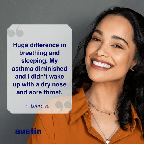 Huge difference in breathing-testimonial